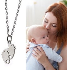 Collana Piedini Neonato con