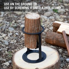 Spaccalegna 7" Resistente con Diametro 8",11 libbre Spaccalegna Manuale Ghisa