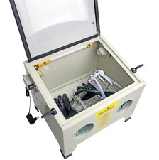 Cabina sabbiatrice 90 litri