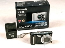 Panasonic LUMIX DMC-TZ8 nero - HD +Ottica Leica Vario Elmar  Zoom 25 x12