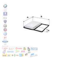 FILTRO ARIA DAIHATSU MATERIA TERIOS 1.3 1.5 4x4 20616