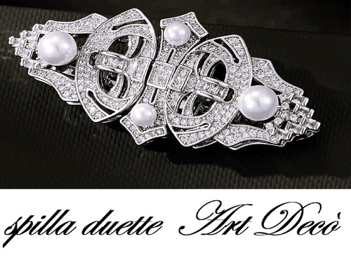 Spilla duette 40s cm5 6 - spilla-duette, cm5.6