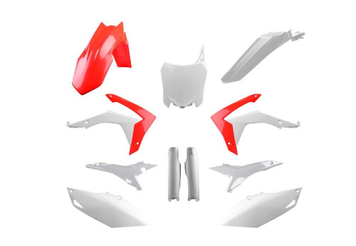 Kit plastiche polisport rosso - kit,