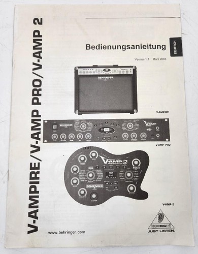 Behringer ampire amp - behringer, v-ampire/v-amp
