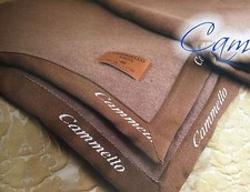 COPERTA INVERNALE  100% PURO CAMMELLO MATRIMONIALE MADE IN ITALY