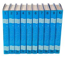 Gli Oceani di Jacques Y. Cousteau Fabbri Editori Voll. # 1/10 - 1973