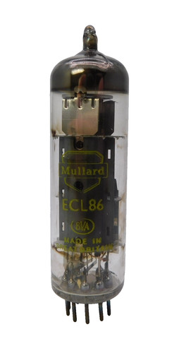 Tubo valvola mullard ecl86 - valvola,