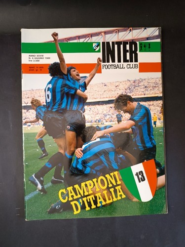 Rivista inter football club - football,