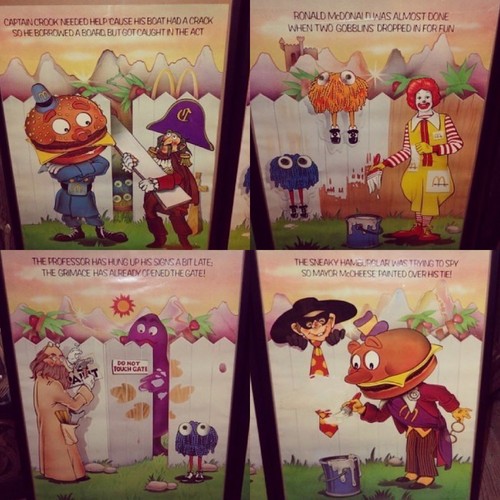Poster mcdonald anni set - mcdonald's,