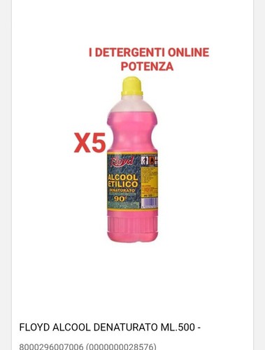 Floyd alcool denaturato 500ml - floyd,