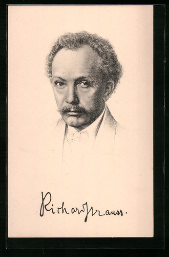 Cartolina compositore richard - cartolina,