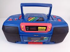 Akai AJ-BF10CD Benetton Formula 1 Cd Stereo Radio Cassette Recorder Raro Funzionante