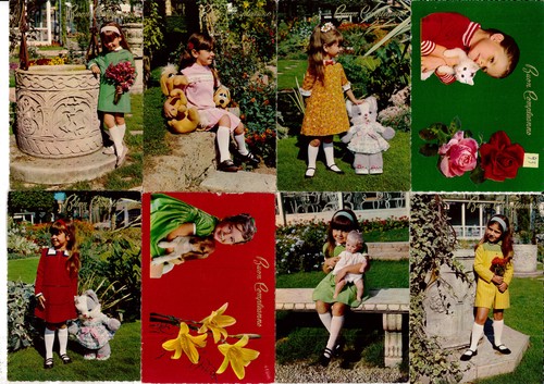 Cartoline bambini - 10, pz.