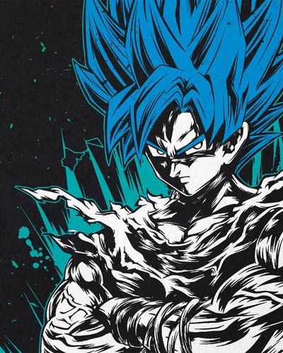Shirt bambino songoku - t-shirt,