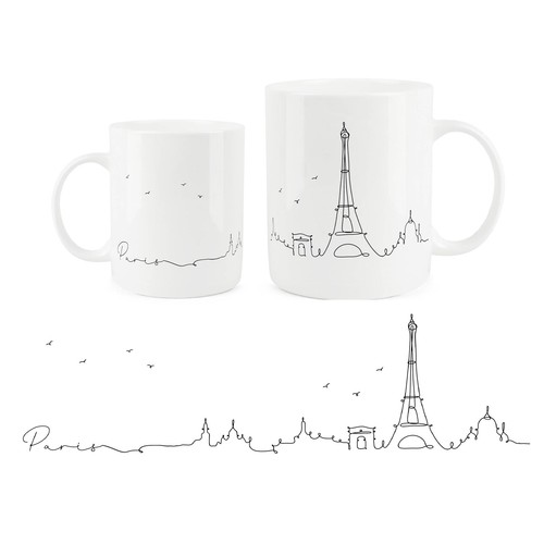 Tazza cina paris city - city, skyline