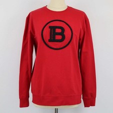 Felpa Balmain rossa con logo B