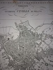 ANTICA CARTOGRAFIA-PIANTA DI