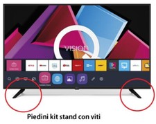 SHARP 50BJ2E kit stand piedistallo piedi laterali base con viti 4T-C50BJ2EF2NB