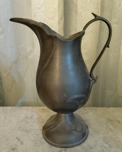 Brocca caraffa peltro - brocca,