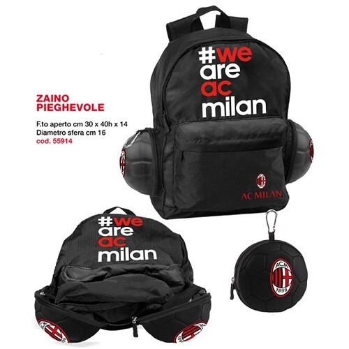 Milan zaino pieghevole - a.c.,