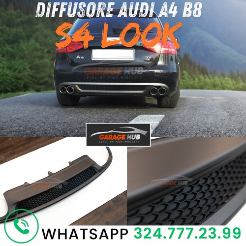 Diffusore posteriore look - posteriore, *s4