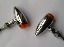 MINI BULLET CROMATO SEGNALE DI