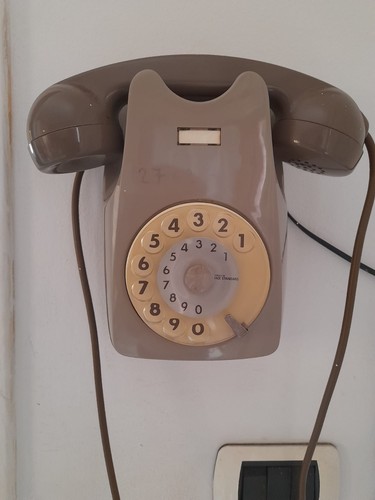 Telefono vintage disco - vintage, a