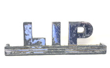 Vintage publicité montre LIP plaque métal vitrine watch salon diver watch 11