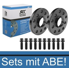 Passaruota per Mercedes C-Kl. Bulloni ruota W205 S205 20 mm 2 x 10 mm SCC ABE