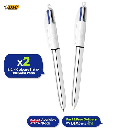 Bic colours shine ballpoint - 4,