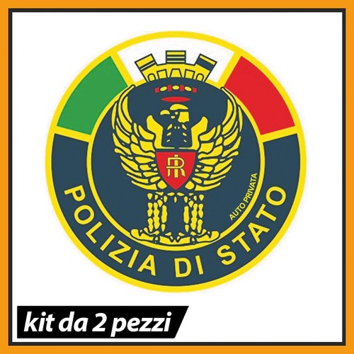 Adesivi per polizia - adesivi, di