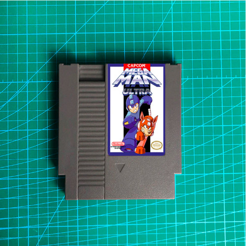 Scheda videogioco mega man - scheda,