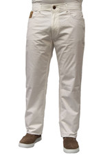 JEANS 150 €-70% ALVIERO MARTINI UOMO AJ03000CO081 BIANCO ult.mis.disp. 40 P/E.