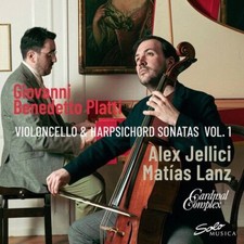 Audio Cd Giovanni Benedetto Platti - Violoncello & Harpsichord Sonatas, Vol. 1