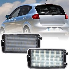 2 luci targa lampada per Seat