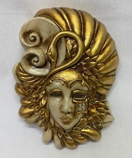 Maschera veneziana ceramica - maschera, in