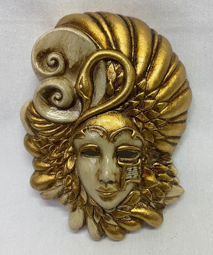 Maschera veneziana ceramica - maschera, in