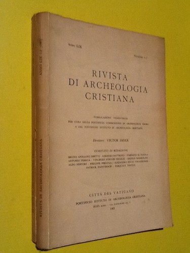 Rivista archeologia - di,