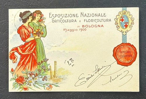 Cartolina bologna 1900 - cartolina,