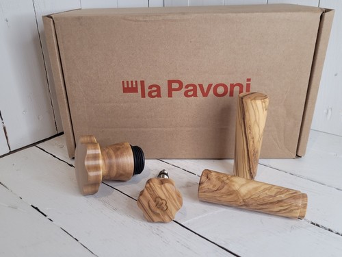 Pavoni set manico legno - la,