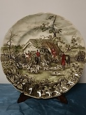 VINTAGE PIATTO SEMI PORCELLANA