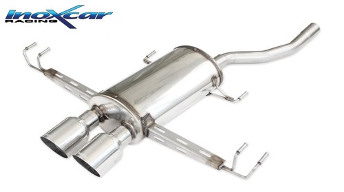 Scarico finale centrale 2x100 - scarico,