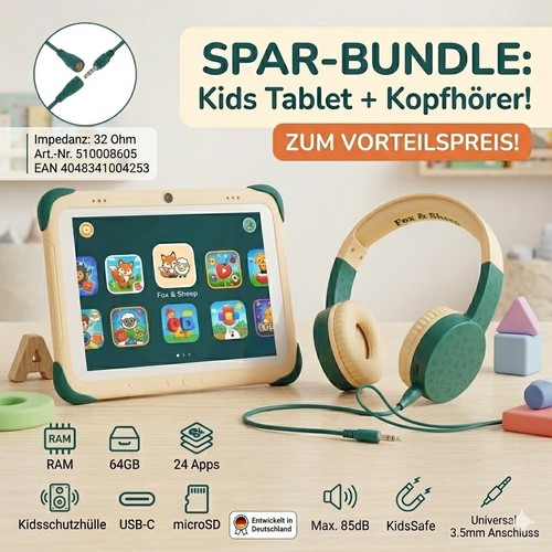 Fox sheep tablet educativo - fox,