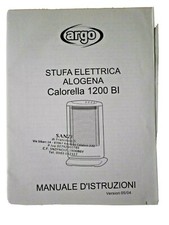 Argo Calorella 1200 BI Manuale