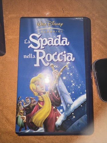 Vhs disney spada nella - disney, la