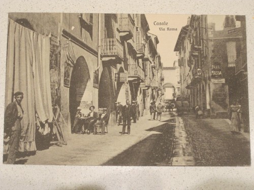 Cartolina casale via roma - cartolina,