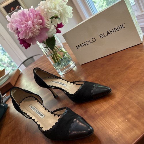 Manolo blahnik decolte punta - blahnik, a