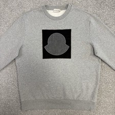 Felpa Moncler grigia taglia XL