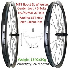 Set ruote carbonio bicicletta