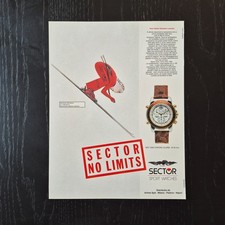 1990 Sector ADV 1000 - Original AD Advertising Pubblicità Vintage